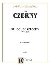 School of Velocity Op. 299-Complete piano sheet music cover Thumbnail